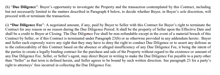 What is Due Diligence?